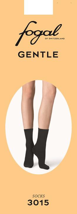 Actual product image Fogal Gentle / Lima ladies socks, colour 5005 black, size 39-42 (Single pack, 39 - 42)