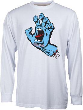 Actual product image Santa Cruz Screaming Hand L/S Tee (L)