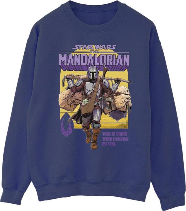 Produktbild Star Wars The Mandalorian More Than I Signed Up For Sweatshirt (S)