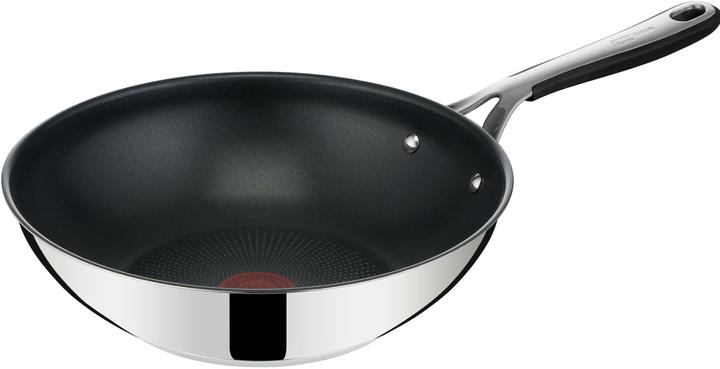 Produktbild Tefal Jamie Oliver Kitchen Essentials Wokpfanne (28 cm, Wok Pfanne, Edelstahl)