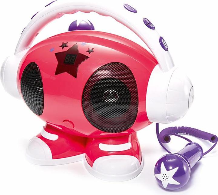 Image du produit Bigben Robot karaoké MP3 rose