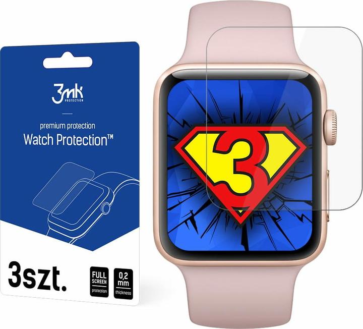 Produktbild 3MK hybrid glass Watch Protection FG for Apple Watch 3 42mm