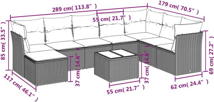 Produktbild VidaXL Vasanta
