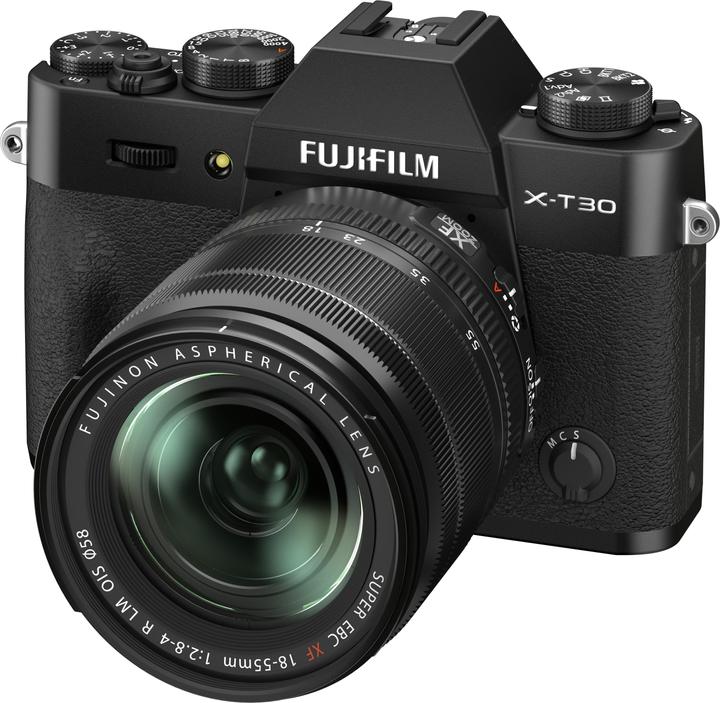 Immagine prodotto Fujifilm X-T30 II + FUJINON XF 18-55mm F2.8-4 R LM OIS (nero) (18 - 55 mm, 26.10 Mpx, APS-C / DX)