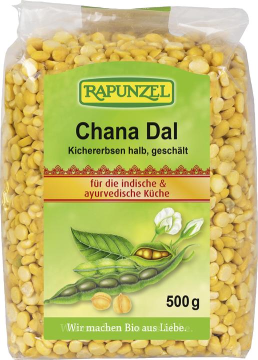 Produktbild Rapunzel Chana Dal Kichererbsen halb geschält (500 g)
