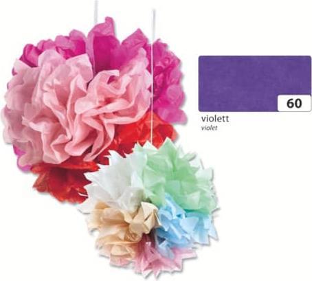 Image du produit Folia Papier de soie, (l)500 x (H)700 mm, 20 g/qm, violet (20 g/m², 1 x)