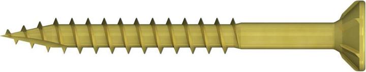 Reisser R2 Chipboard screws, flat countersunk head, PZ, partial thread, 6.0 x 70, steel, galvanised, (100 Screws per piece)