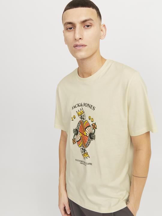 Produktbild Jack & Jones Joranatomy Skull Tee Ss Crew Neck Ln (L)