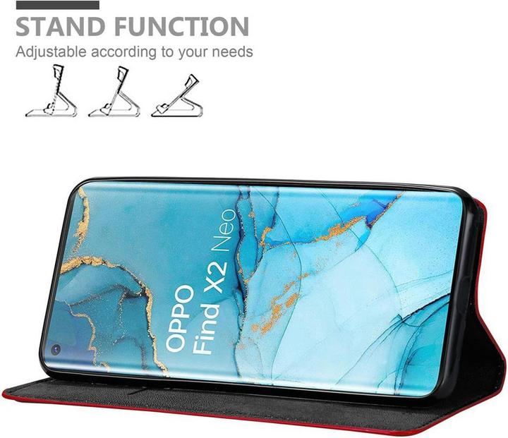 Produktbild Cadorabo Book Invisible Magnet Cover (Oppo Find X2 Pro)