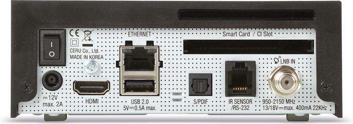 Actual product image Vu+ Zero 4K (2 GB, DVB-S2X, CI Shaft)