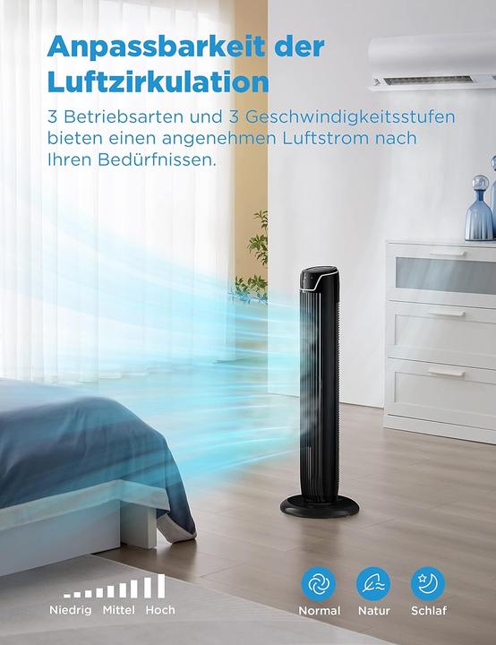 Produktbild Midea Turmventilator FZ10-17JR (62 dB)