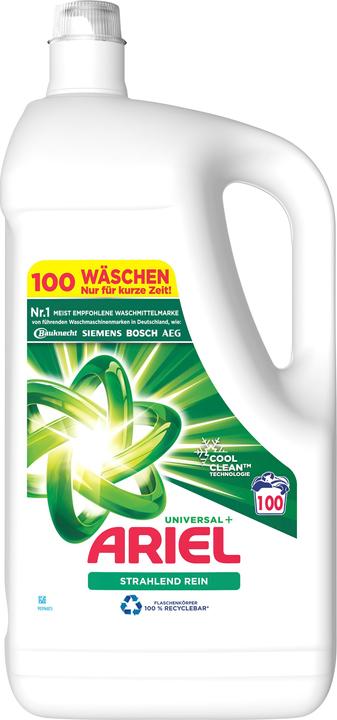 Immagine prodotto Ariel Universale+ (100 Cicli di lavaggio, Detergente liquido)
