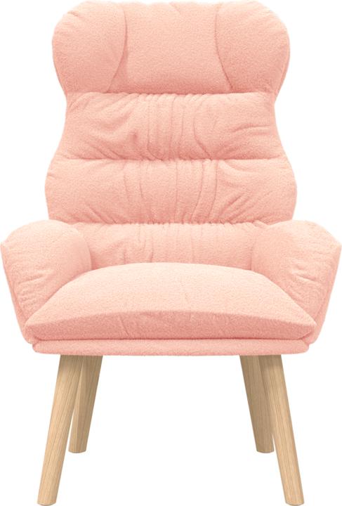 Produktbild VidaXL Relaxsessel Rosa Wollähnlicher Stoff