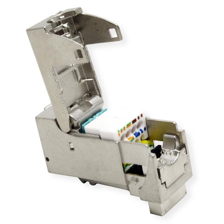 Actual product image Easylan fixLink® SL RJ45 Keystone module Cat. 6A ISO/IEC, shielded (Keystone module)