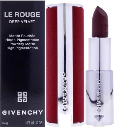 Actual product image Givenchy Matte lipstick Deep Velvet (Le Rouge) 3.4 g - Shade: N38 Grenat Fumé (N38 Grenat Fume)