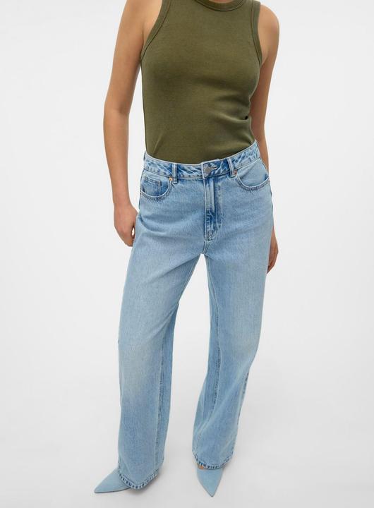 Produktbild Vero Moda VMTOKYO Niedrige Taille Gerade geschnitten Jeans Straight-Fit (W29/L32)