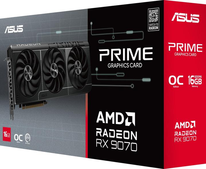 Immagine prodotto ASUS PRIME RX 9070 OC (16 GB)