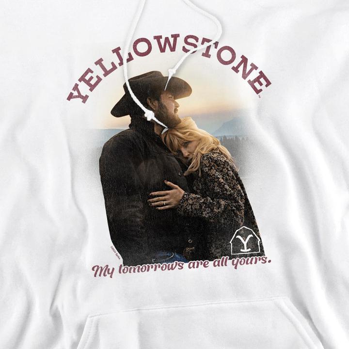 Immagine prodotto Yellowstone Tomorrows Felpa con Cappuccio Rip e Beth Uomo (S)