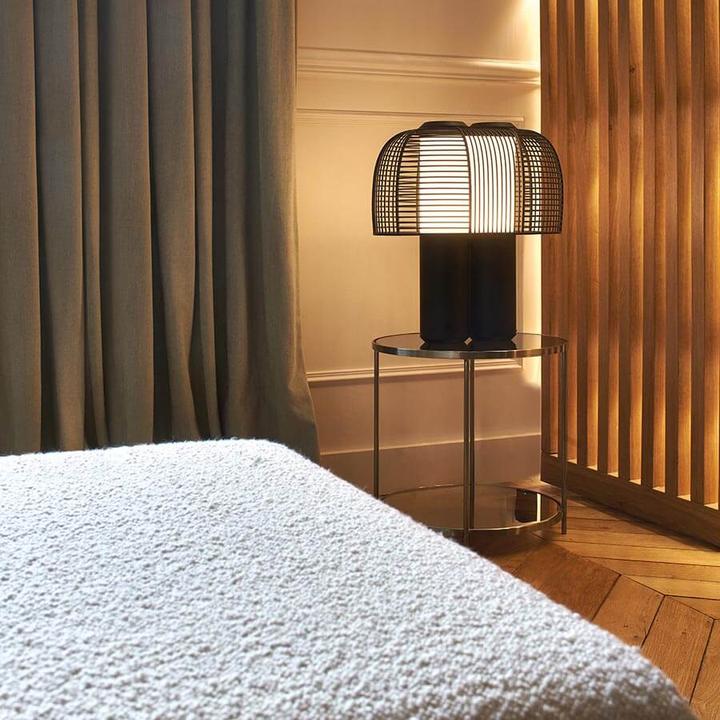 Actual product image DCW éditions Yasuke table lamp Black (1300 lm)