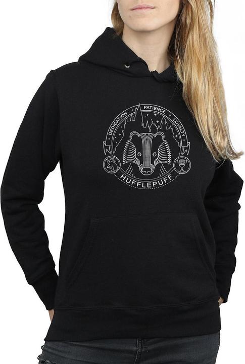 Image du produit - Sweat à capuche HUFFLEPUFF SEAL - Femme (XXL)