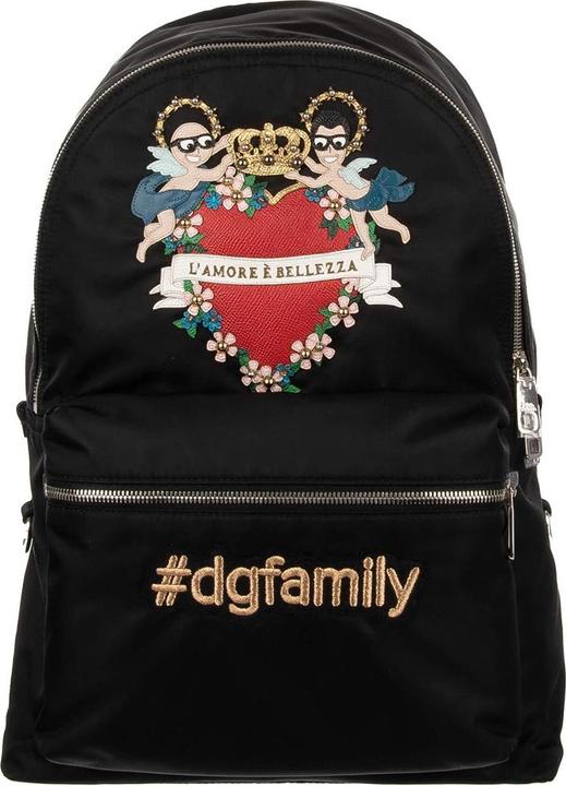 Actual product image Dolce & Gabbana Family Patch Backpack