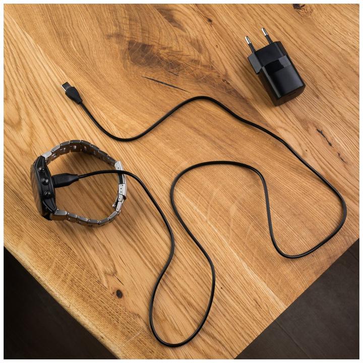 Image du produit Fixed Câble de charge USB-C pour Garmin Smartwatch Noir
