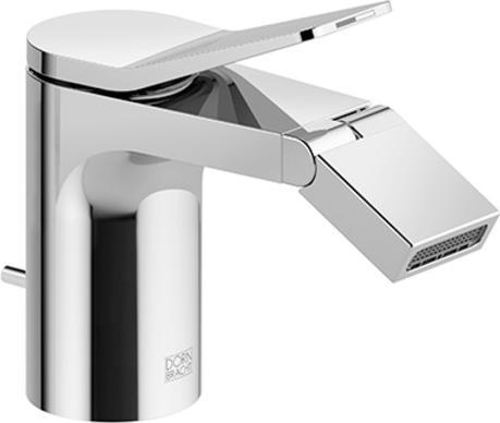 Dornbracht Lissé Bidet-Einhandbatterie mit Ablaufgarnitur, Ausladung 123mm, 33600845
