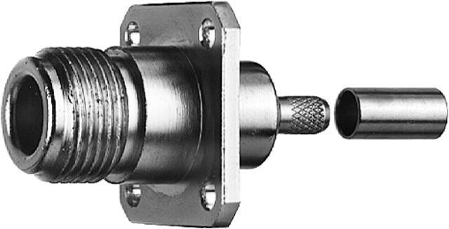 Actual product image Telegärtner N-cable mounting socket