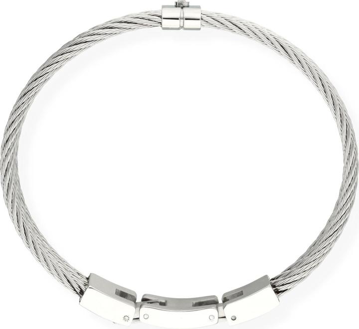 Immagine prodotto Carat Men's Classic Diamond (0.90 cm, Acciaio inossidabile)