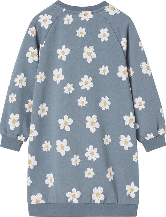 Produktbild Vertbaudet Mädchen Sweatkleid mit Blumen (128)