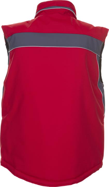 Actual product image Planam Plaline work waistcoat winter waistcoat red slate size XS (XS)