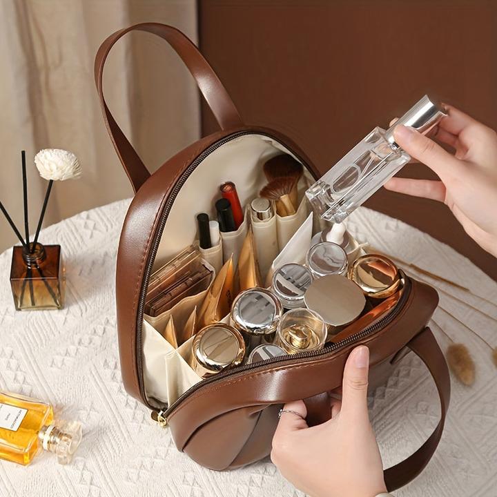 Immagine prodotto Only-Bags.Store Borsa per cosmetici, borsa di stoccaggio per cosmetici con spazzola per il lavaggio portatile di