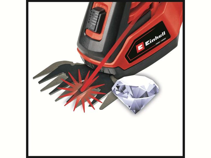 Actual product image Einhell 18 V Battery Grass and Shrub Shears GE-CG 18/100 LiT Power X-Change (Cordless hedgecutters)