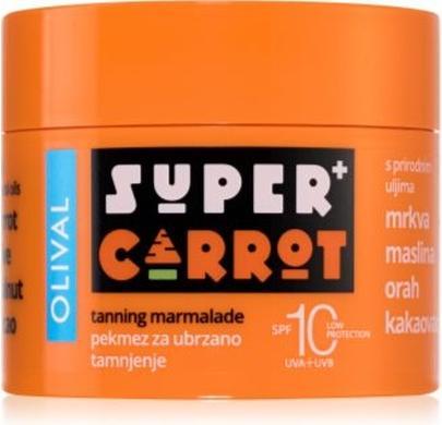 Actual product image Olival Super Tanning Acceleration Carrot Gel Spf 10 - 100 Ml With Natural Oils (Suntan cream, 100 ml)