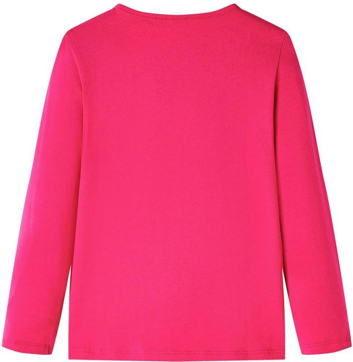 Immagine prodotto VidaXL Camicia a maniche lunghe per bambini rosa brillante 140,Materiale: 95 % cotone (140)