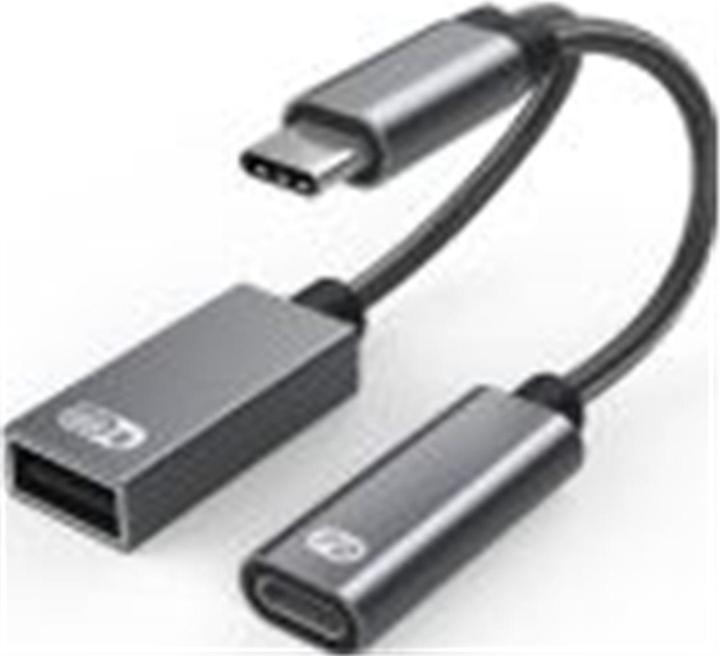 ProXtend USB-C to USB-C PD and USB-A 2.0 Female Adapter 13cm included plugs (0.13 m)