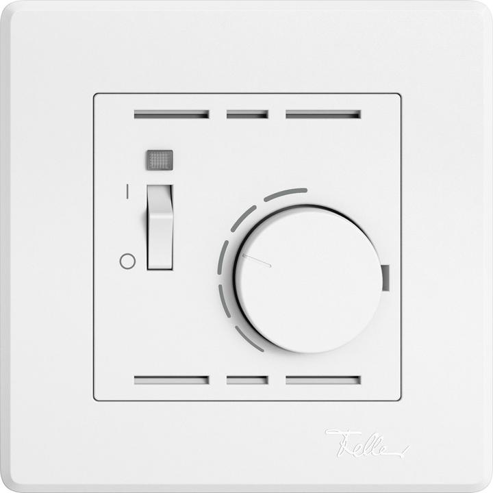 Actual product image Feller Raumthermostat mit Schalter, Edizio.Liv