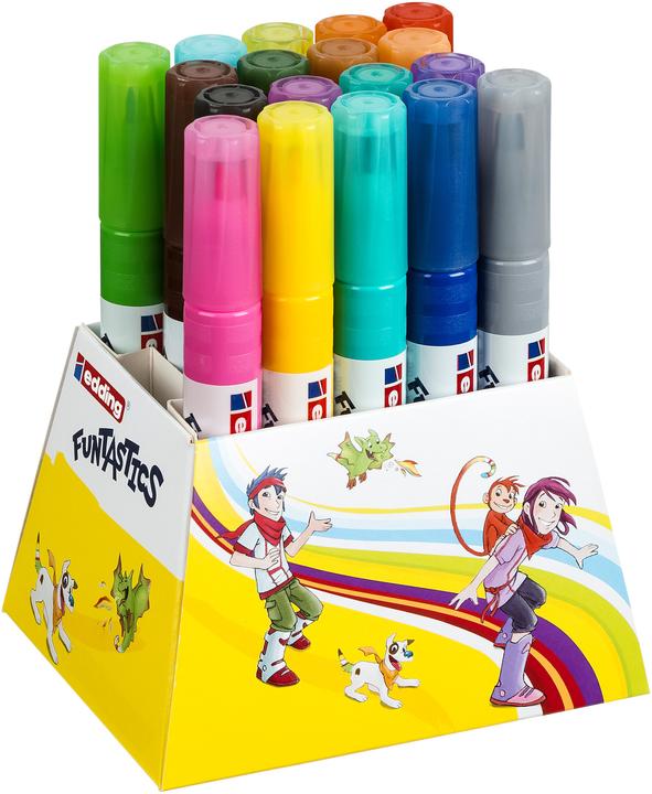 Actual product image Edding Fibre-tip pens 14 Funtastics 18er set (Multicoloured, 18 x)