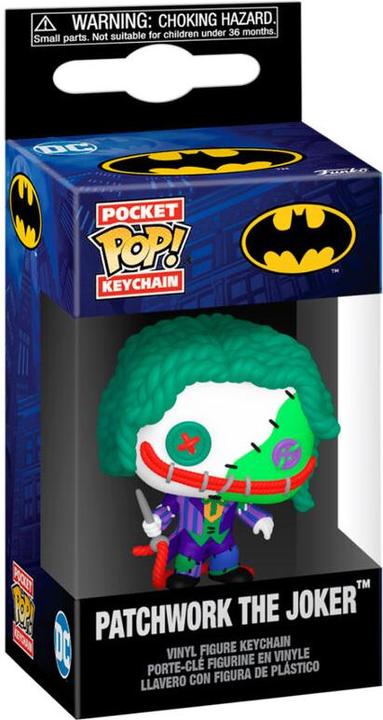 Image du produit Funko DC Patchwork POP! porte-clés vinyle 4 cm Joker Display (12)