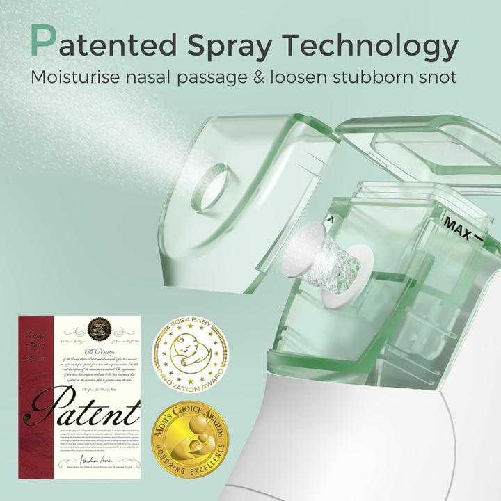 Image du produit Momcozy Aspirateur nasal pour bébé - Longue durée de vie des piles