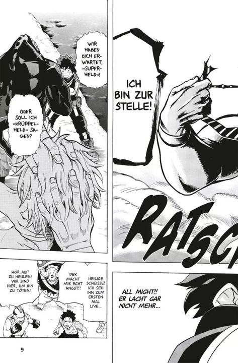 Produktbild My Hero Academia, Band 3 (Deutsch, Kohei Horikoshi, 2016)