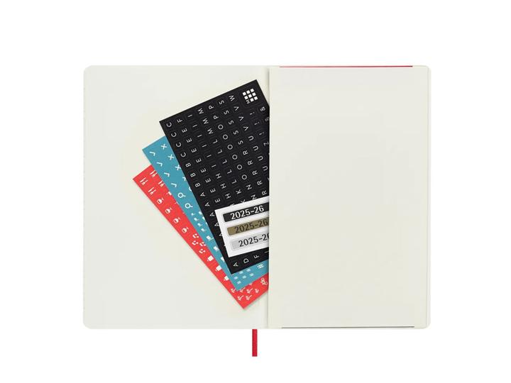 Actual product image Moleskine WONK 25/26 LG SC Scha.Rot (13 x 21 cm, English)