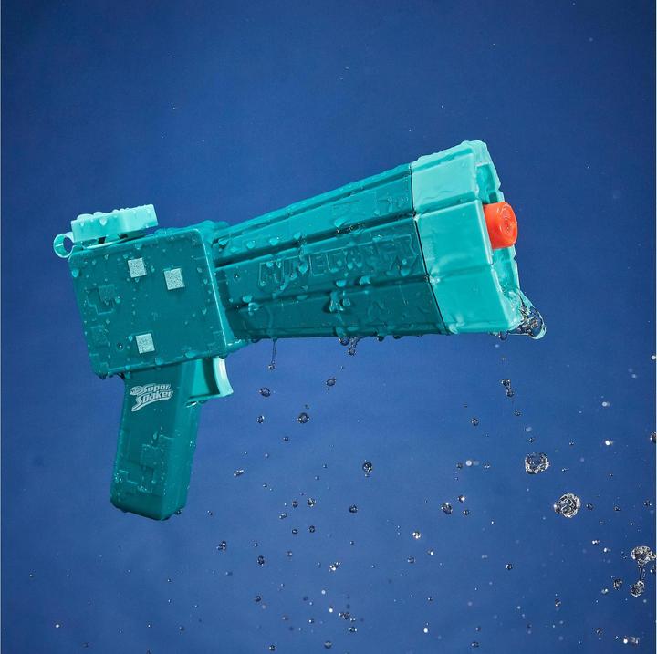 Actual product image Nerf Super Soaker Minecraft Glow Squid