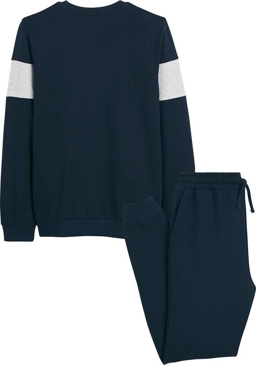 Actual product image La Redoute Collections Pyjamas made from sweatware with campus lettering (176)