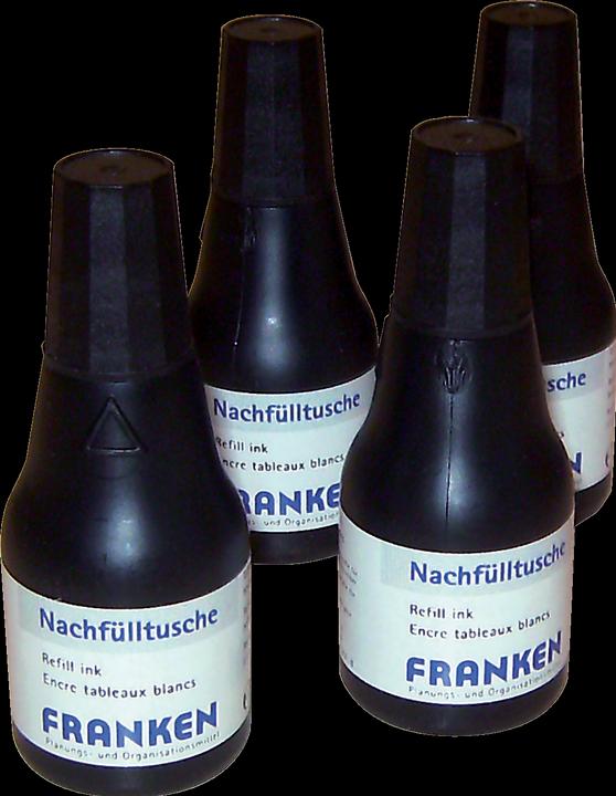 Produktbild Franken Nachfülltusche für Marker und Jumbo-Marker (Marker Nachfülltusche, Schwarz)