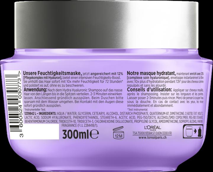 Immagine prodotto L'Oréal Paris Elseve Hydra Hyaluronic 72H (300 ml)