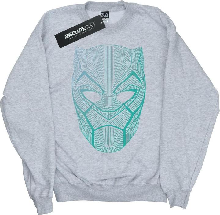 Black Panther Tribal Mask Sweatshirt Jungen