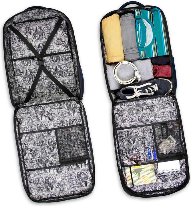 Actual product image Karactermania Mercury Backpack Underseat Cabin Bag 40x20x25cm Gears