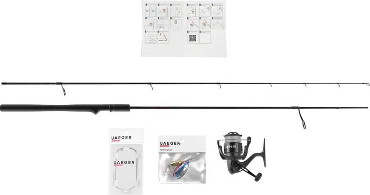 Produktbild Jaeger Trout Go Kit 2 - Forellen Starter Combo (Allroundrute)