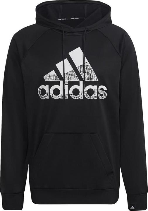 Immagine prodotto adidas Game and Go Felpa con Cappuccio Grande Logo Uomo (M)
